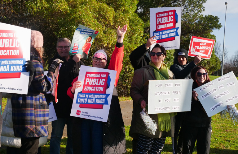 Napier Teachers Strike 19